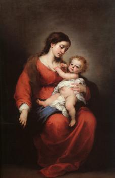 Bartolome Esteban Murillo : Virgin and Child